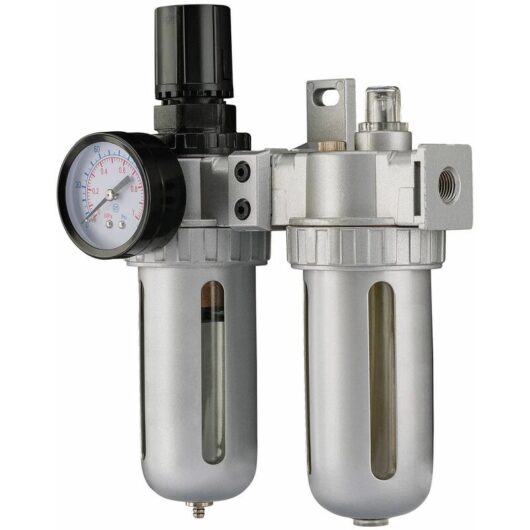 Draper - 1/4' bsp Combined Filter/Regulator/Lubricator Unit (70824)