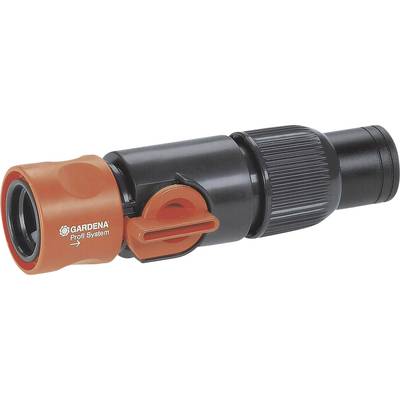 GARDENA 02819-20 Gardena Plastic Waterstop connector Profi-System with pressure regulator, Water stop