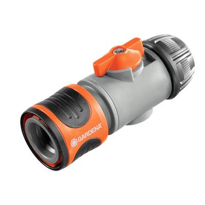 GARDENA 02942-20 Gardena Plastic Waterstop connector 13 mm (1/2) - 15 mm (5/8)