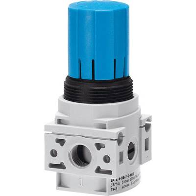 FESTO Pressure regulator 537643 LR-1/4-DB-7-O-MINI Enclosure material PA Sealant NBR 1 pc(s)