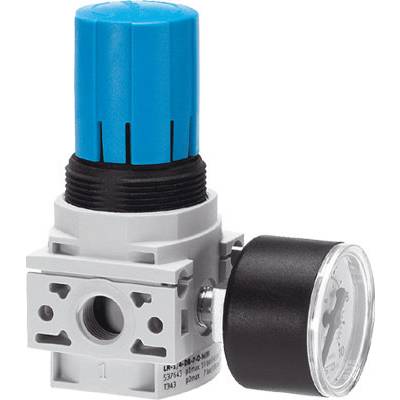 FESTO Pressure regulator 539682 LR-1/4-DB-7-MINI Enclosure material PA Sealant NBR 1 pc(s)