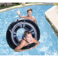 36" Inflatable Mud Master Tyre Rubber Pool Swim Ring