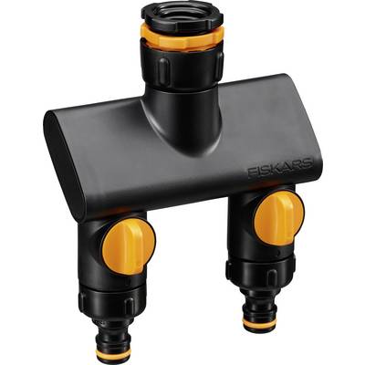 Fiskars 1070577 Comfort 2-way splitter with pressure regulator