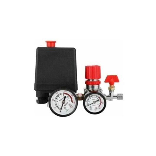 Air Compressor Pressure Switch Air Compressor Pressure Switch with Gauge Regulator MUMU