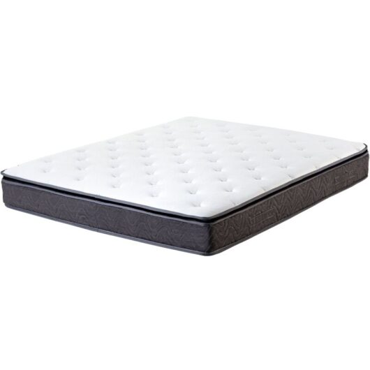 EU Double Size Pocket Spring Mattress 4ft6 5 Zone Bamboo Latex Layer Medium Joy