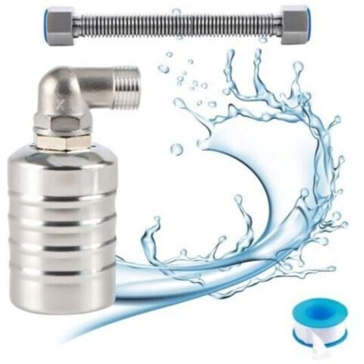 Fully automatic float valve made of 304 stainless steel, automatic water level controller for water tank, mini ball float valve made of stainless