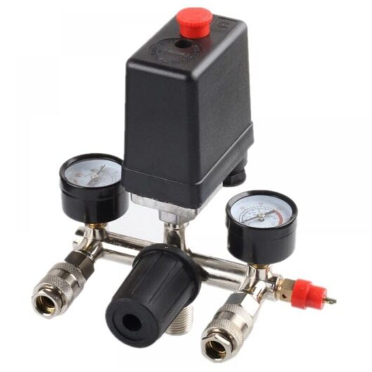 Gotrays - Pressure regulator with pressure switch for compressor Pressure switch 2 displays