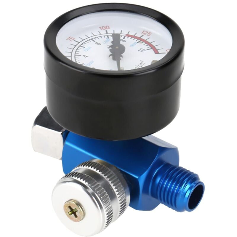 CSPARKV 1/4 Spray Paint Air Pressure Regulator Gauge Air Tool Accessory Regulator Kit Adjusting Valve for Pneumatic Tools Better Effect