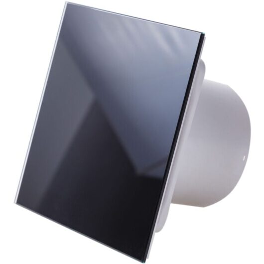 Extractor fan System Turbo Trax Black 100 ctr