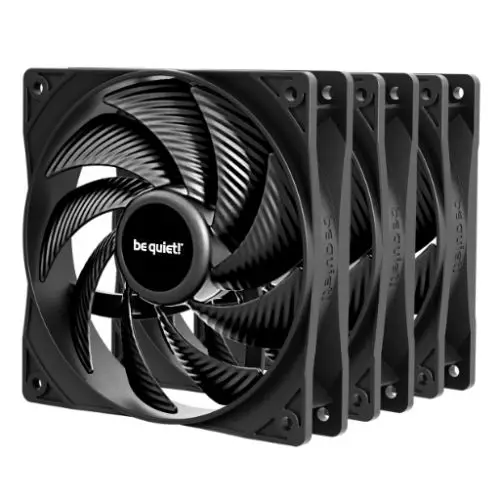 be quiet! Pure Wings 3 120 mm PWM high-speed Triple Pack Computer case Fan 12 cm Black 3 pc(s)