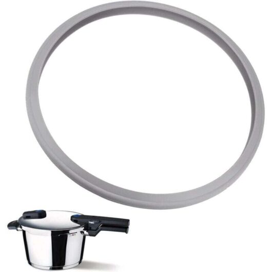 22 cm sealing ring for Fissler WMF pressure cooker, replacement seal for Fissler 6.5-liter pressure cooker, silicone sealing ring for pressure