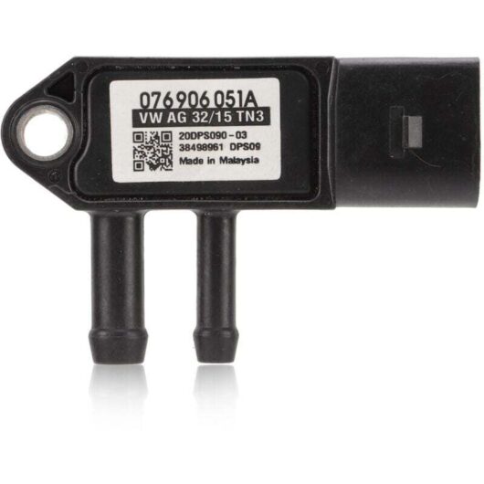 Differential pressure sensor DPF diesel, 3 pin connector 076906051A, fitted for A3, A4, A6, S4 and S6