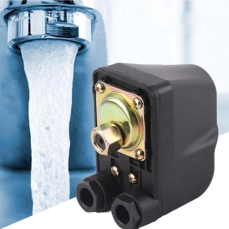 Water Pump Controller, Automatic Water Pump Controller for Water Pump Booster, Water Pump Pressure Control, G1/4" Interface Thread