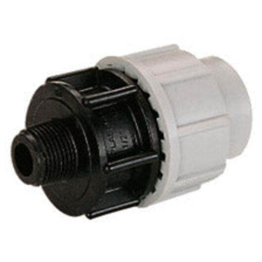 Plasson 25mm x 1/2" BSP Male Adaptor for Piping Systems