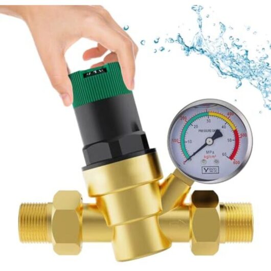 [NEVER USED] Water Pressure Reducer 3/4 Pressure Reducer, Water Pressure Reducer for Regulating Water Pressure in Homes, Buildings, Factories