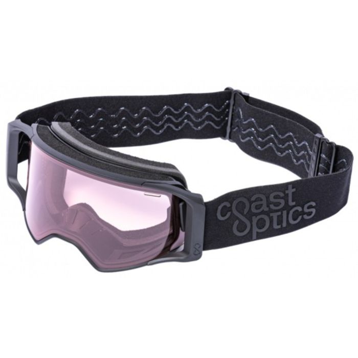 Coast Optics Alta 2 Goggles - Black / Blackout / Pink Crystal + Clear Lens