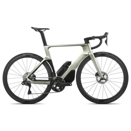 Orbea Orca Aero M20i LTD Ultegra Di2 Disc Carbon Road Bike SilverGreen/BLK