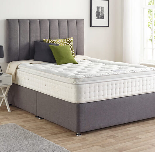 Relyon Stanton 1000 Natural Pillow Top Mattress, Double