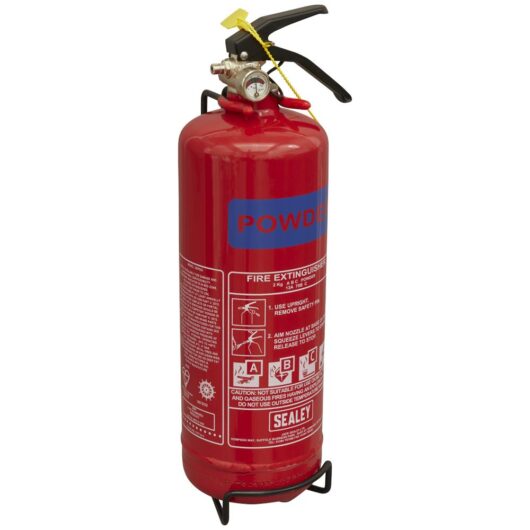 Sealey Dry Powder Fire Extinguisher 2kg