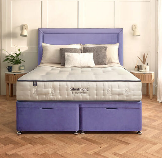 Silentnight British Wool 2200 Pocket Mattress, Double