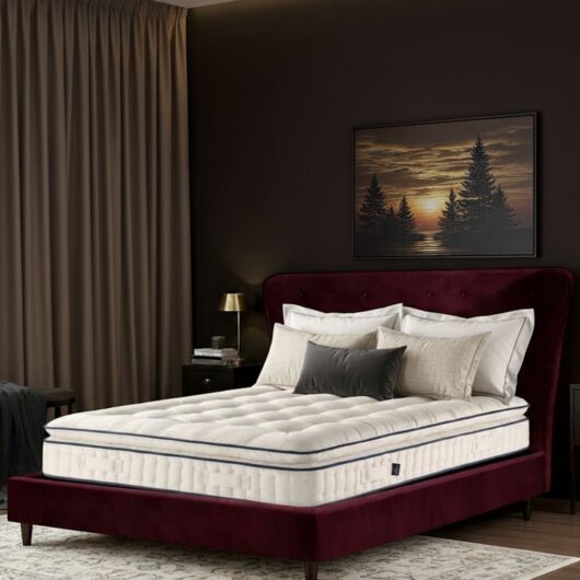 Harrison Spinks Midnight 6750 Medium Pillowtop Mattress White