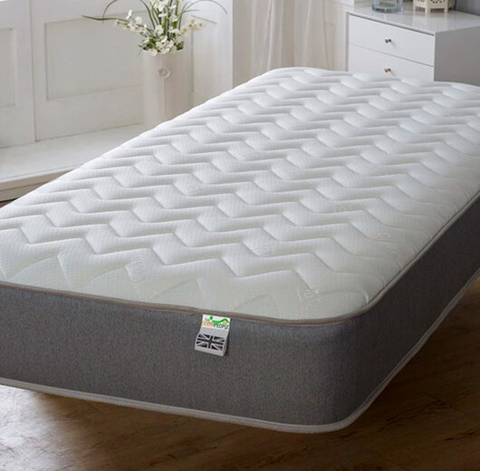 Zig Zag Memory Fibre Hybrid Mattress - Single, Double, King & More | Wowcher